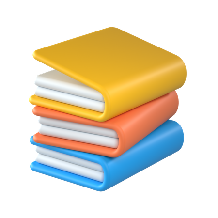 図書館  3D Icon