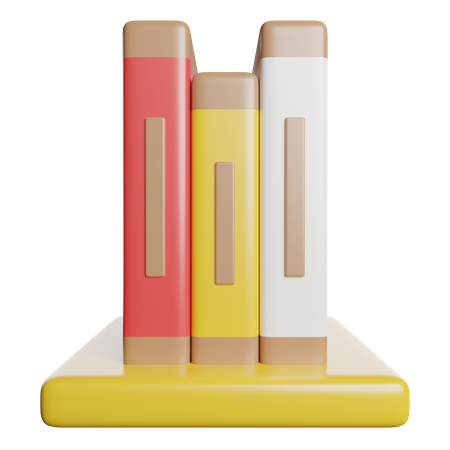 Library  3D Icon