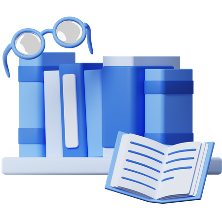 Library  3D Icon