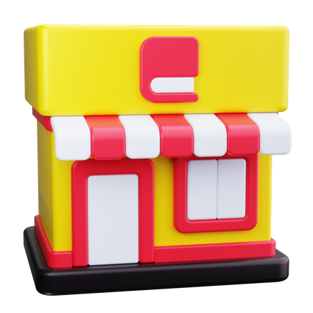 Library  3D Icon