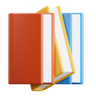 library emoji 3d