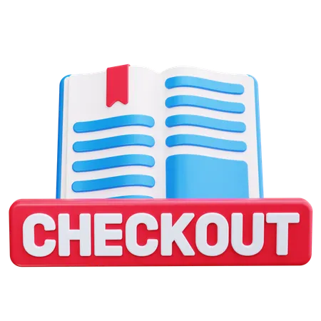 Library Checkout Counter  3D Icon