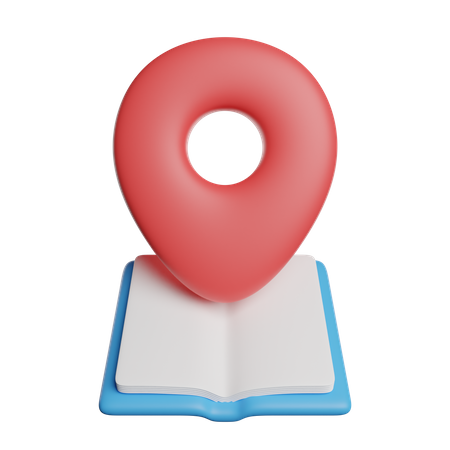 Library Location  3D Icon
