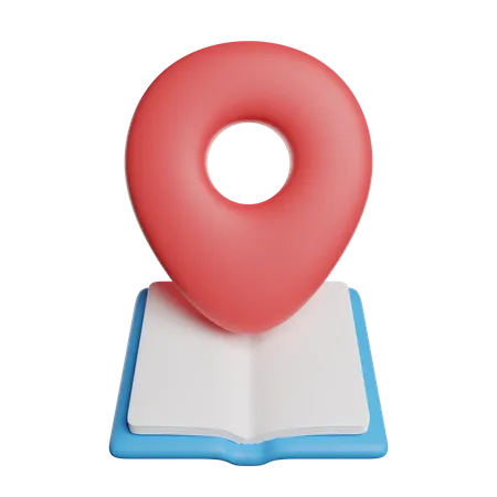 Library Location  3D Icon