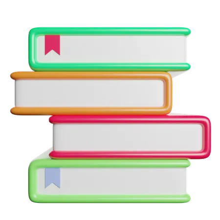 Libri  3D Icon