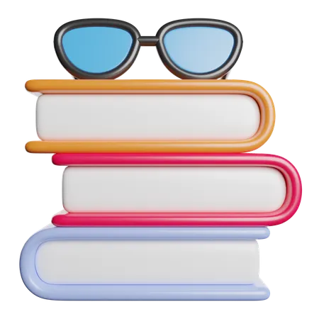 Libri  3D Icon