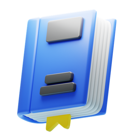 Libro  3D Icon