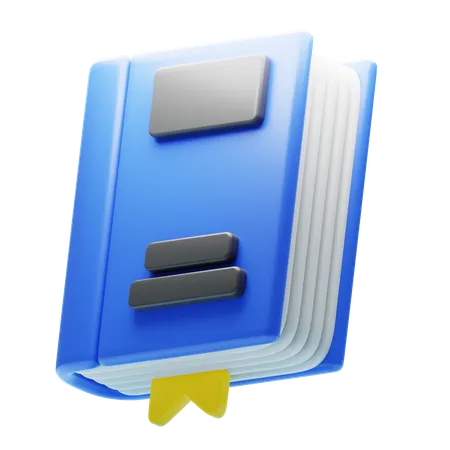 Libro  3D Icon