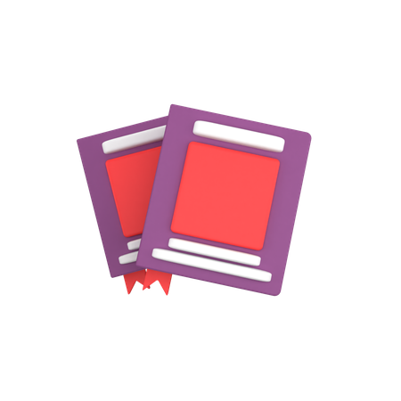 Libro  3D Icon