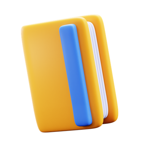 Libro  3D Icon