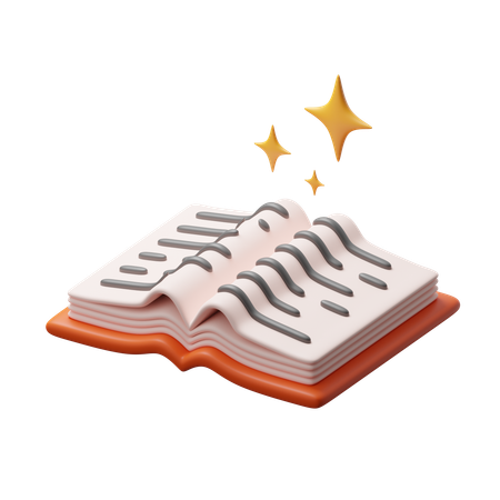 Libro  3D Icon