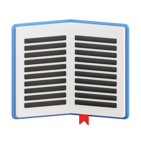 Libro  3D Icon