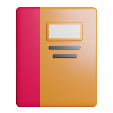 Libro  3D Icon