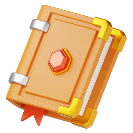 Libro  3D Icon