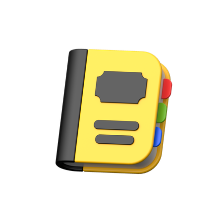 Libro  3D Icon