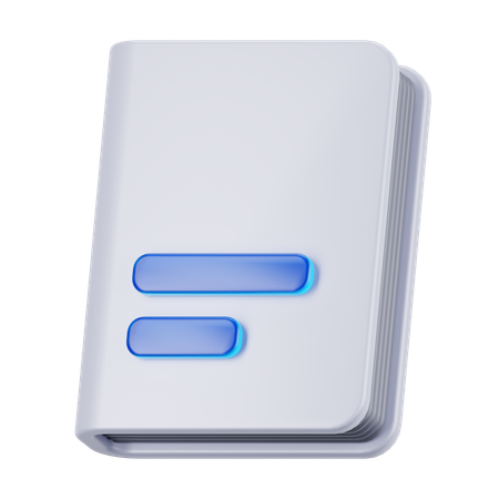 Libro  3D Icon