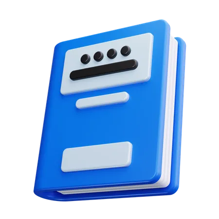 Libro  3D Icon