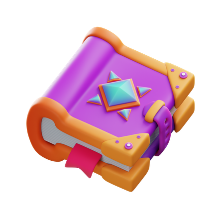 Libro magico  3D Icon