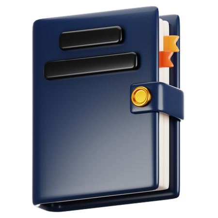 Libro  3D Icon