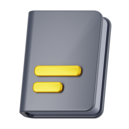 Libro  3D Icon