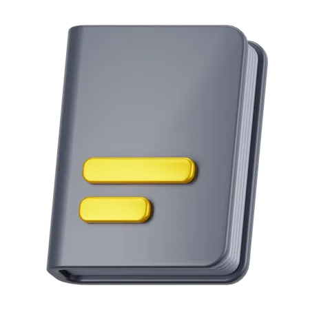 Libro  3D Icon