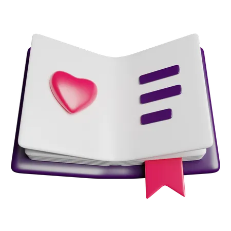 Libro  3D Icon