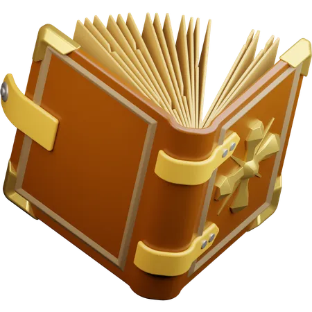 Libro  3D Icon