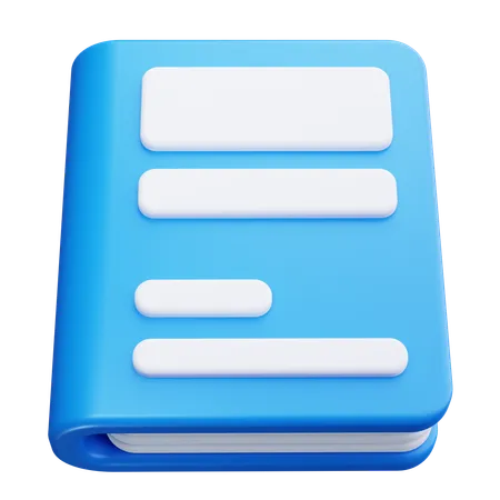 Libro  3D Icon