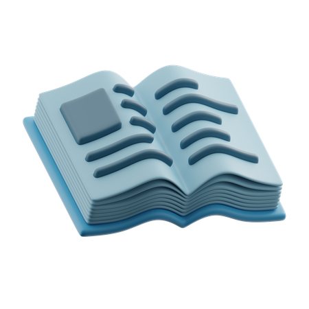 Libro  3D Icon