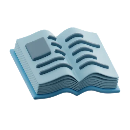 Libro  3D Icon