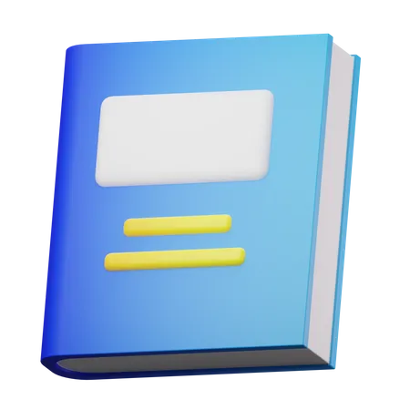 Libro  3D Icon