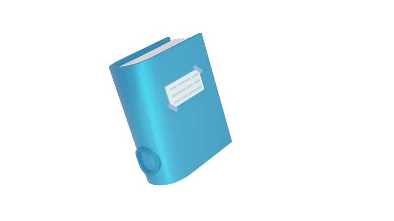 Libro  3D Icon