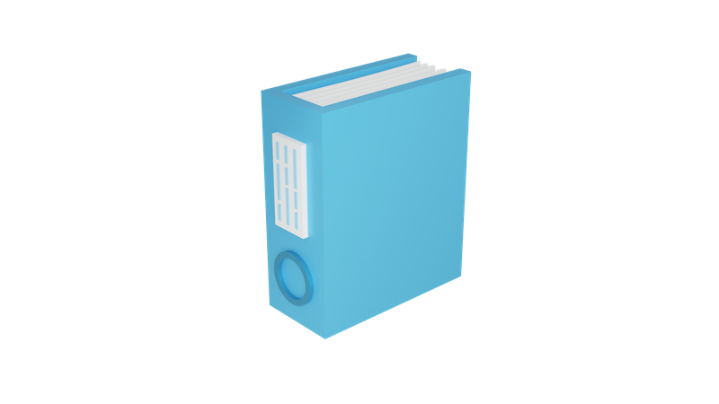 Libro  3D Icon