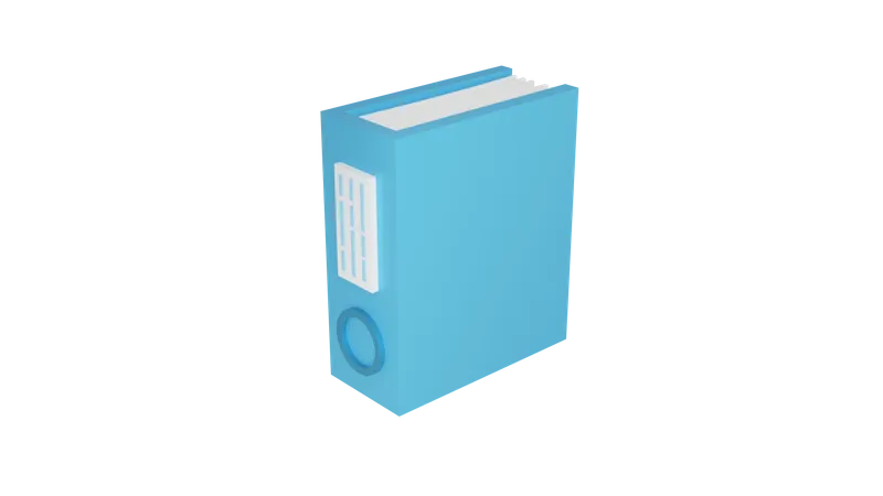 Libro  3D Icon