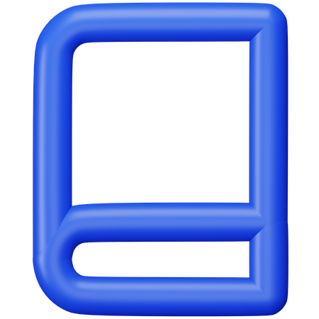 Libro  3D Icon