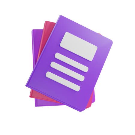 Libro  3D Icon