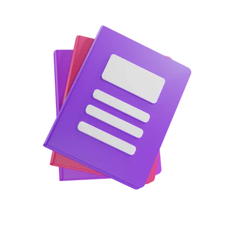 Libro  3D Icon