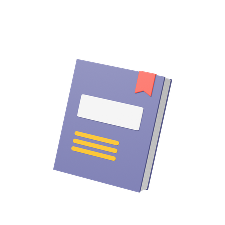 Libro  3D Icon