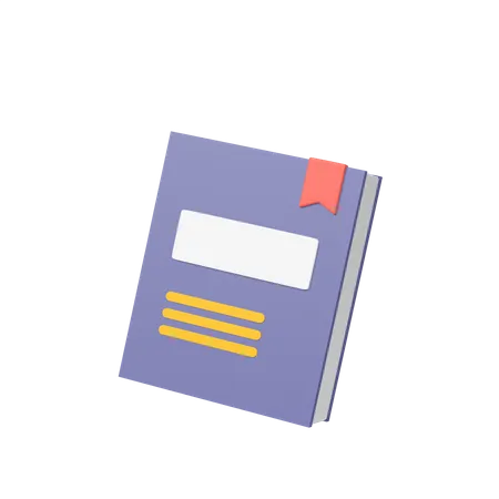 Libro  3D Icon