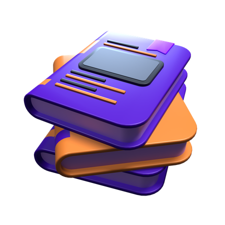 Libro  3D Icon