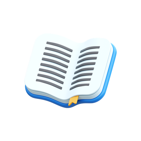 Libro  3D Icon