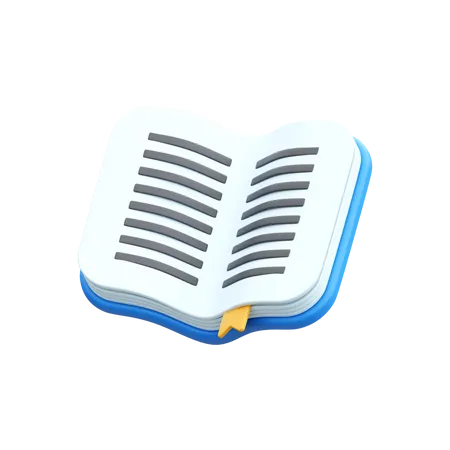 Libro  3D Icon