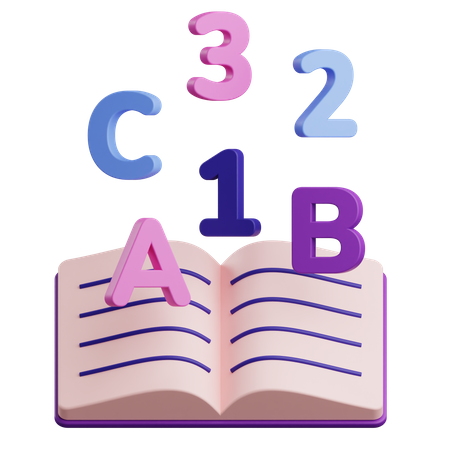 Libro  3D Icon