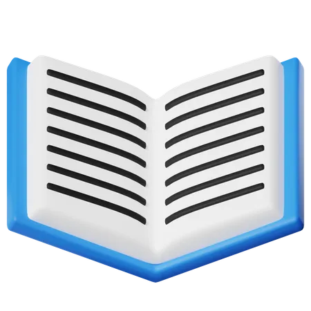 Libro  3D Icon