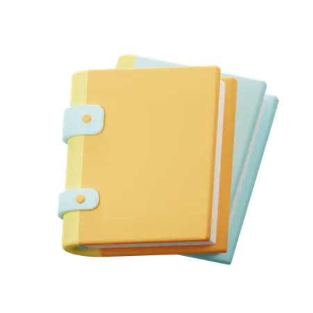 Libro  3D Icon