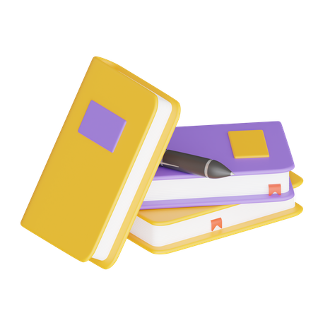 Libro  3D Icon