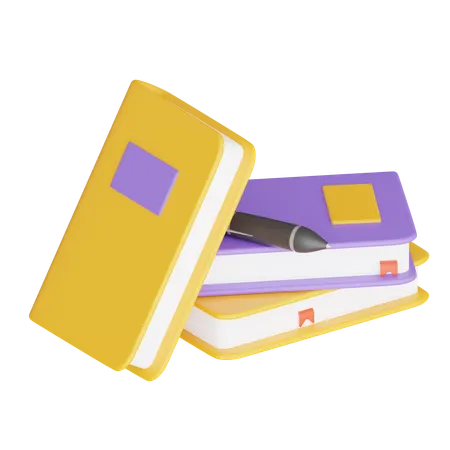 Libro  3D Icon