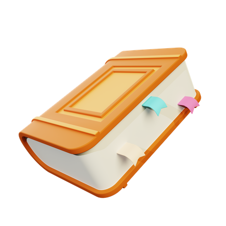 Libro  3D Icon