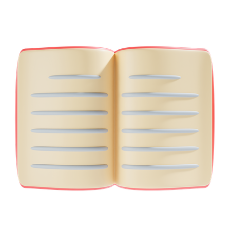 Libro  3D Icon