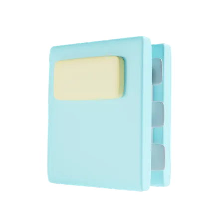 Libro  3D Icon